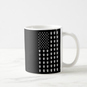 American Flag Popcorn Food Usa Patriotism Patriot Coffee Mug