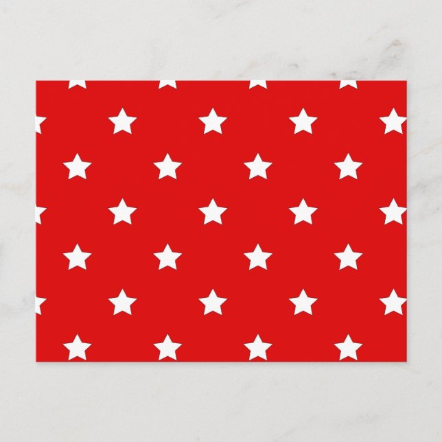 American Flag Post Card (Front)