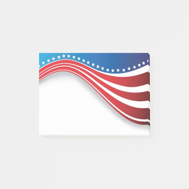 American flag Post-it notes (Front)