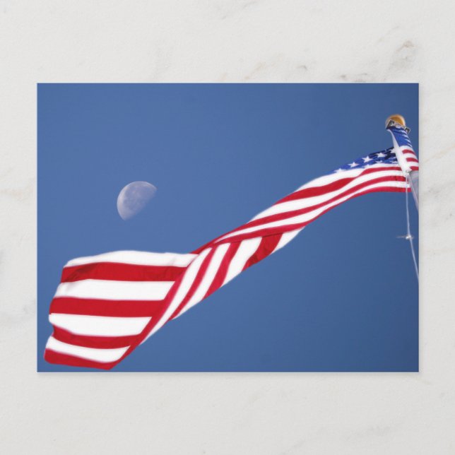 American Flag Postcard (Front)