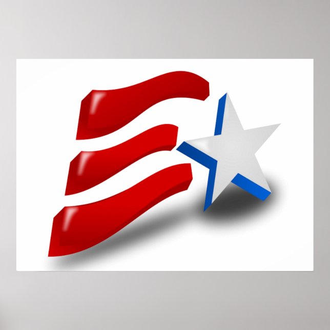 AMERICAN FLAG POSTER (Front)