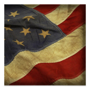 American Flag Poster