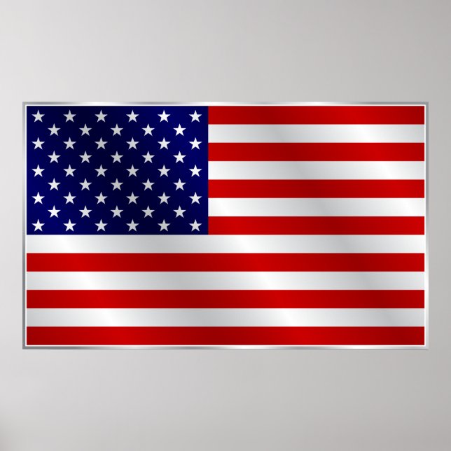 American Flag Poster (Front)