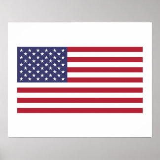 American Flag Poster