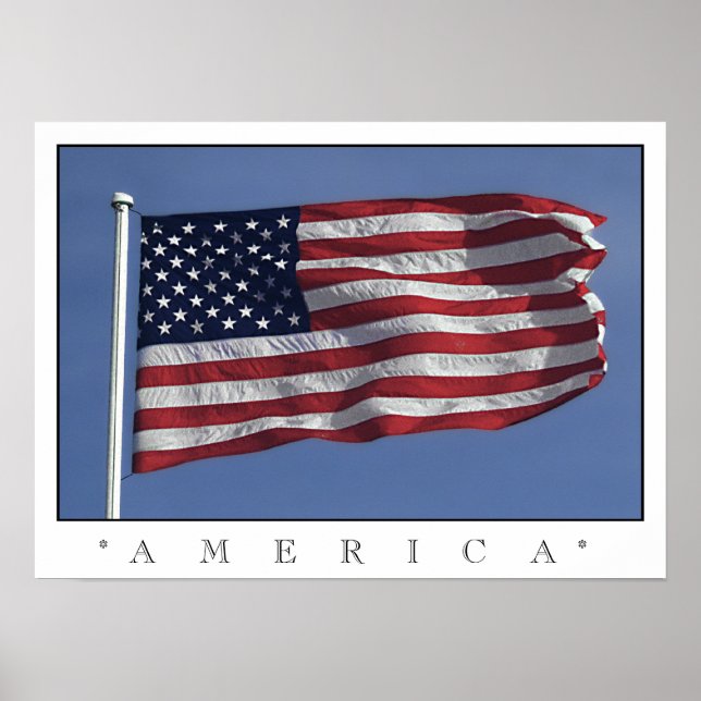 American flag poster (Front)