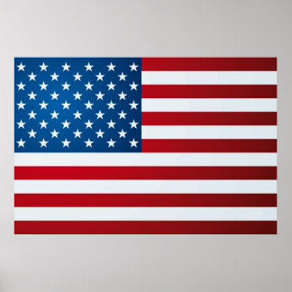 american flag poster