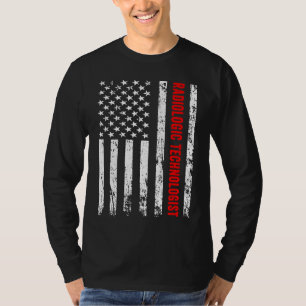 American Flag Radiologic Technologist Rad Tech Wee T-Shirt