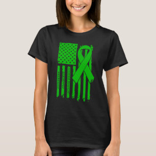 American Flag Ribbon Duchenne Muscular Dystrophy A T-Shirt