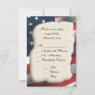American Flag RSVP