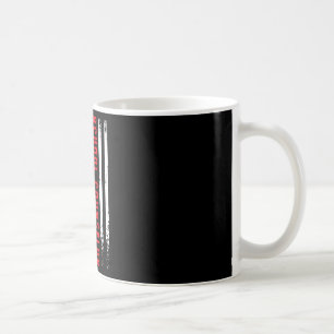 American Flag Sasquatch With Alien Ufo Bigfoot 4th Coffee Mug