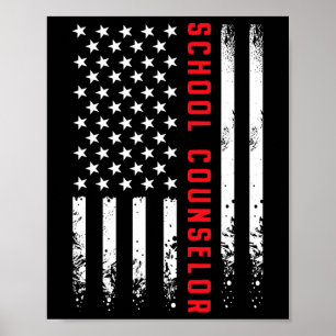American Flag Sasquatch With Alien Ufo Bigfoot 4th Poster