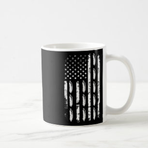 American Flag Sausage Food Usa Patriotism Patriot Coffee Mug