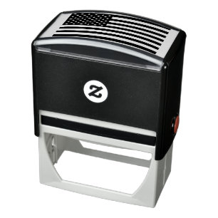 American Flag Self-inking Stamp