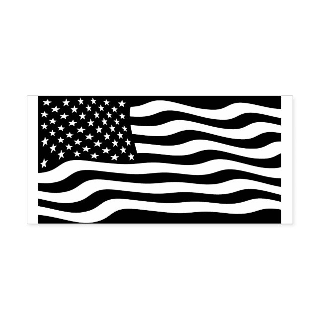 American Flag Self-inking Stamp (Design)