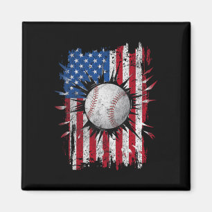 American Flag Sell Vintage 4th Of July Usa Patriot Magnet