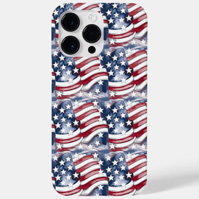 american flag set Case-Mate iPhone case (Back)