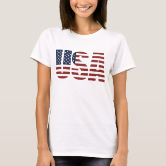 American Flag Shirt Women's USA Patriotic America