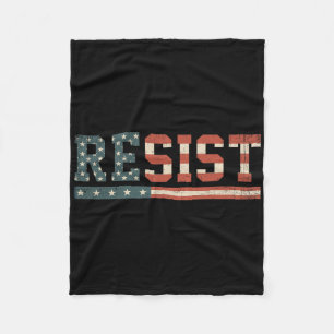 American Flag Shirts For Men Women  Fleece Blanket