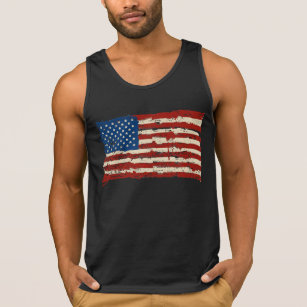 american flag singlet mens