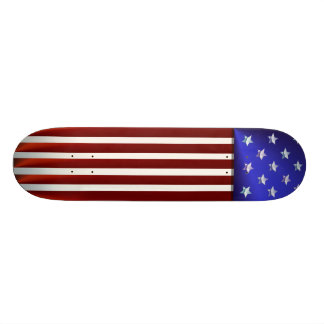 American Flag Skateboard