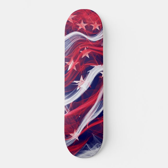 American flag skateboard (Front)