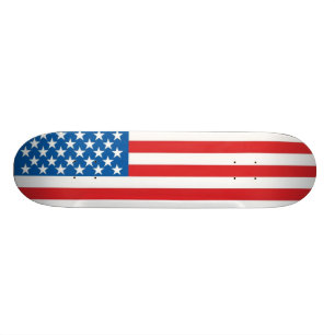 American Flag Skateboard