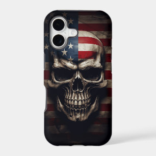 American Flag Skull