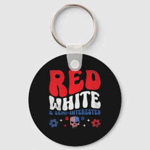 American Flag Skull Patriot Skeleton Independence  Key Ring