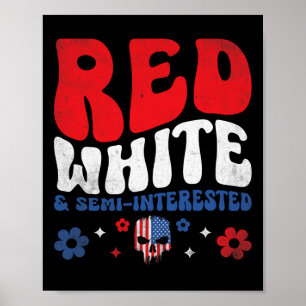 American Flag Skull Patriot Skeleton Independence  Poster