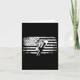 American Flag Snowboard Apparel - Snowboarding Sno Card