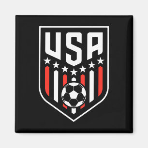 American Flag Soccer Apparel For Boys Men Women Gi Magnet