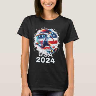 American Flag Soccer Shirt Women's Soccer Girls So