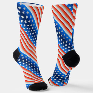 American Flag Socks