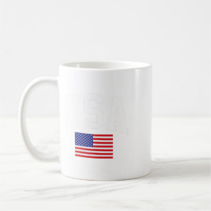 American Flag Stars Stripes 4th Of July Patriotic Coffee Mug