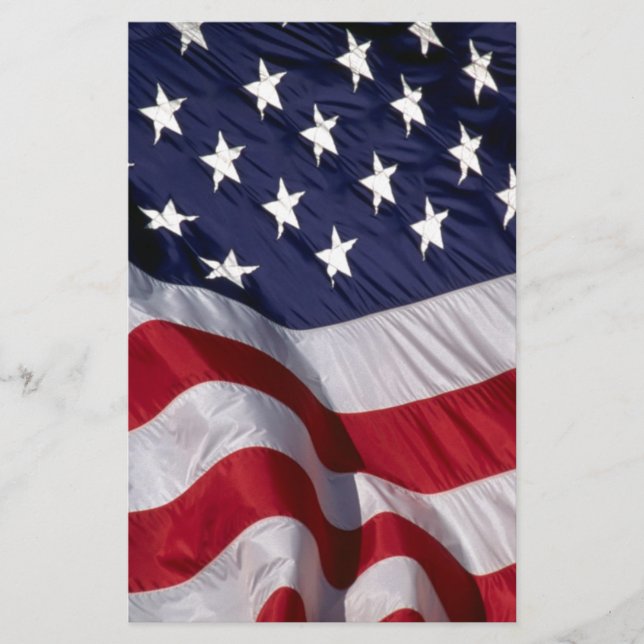 American Flag Stationery (Front)