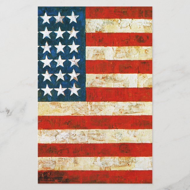 American Flag Stationery (Front)