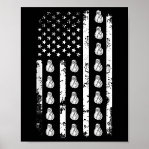 American Flag Steaks Food Usa Patriotism Patriot S Poster