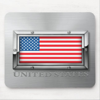 American Flag (Steel) Mouse Pad