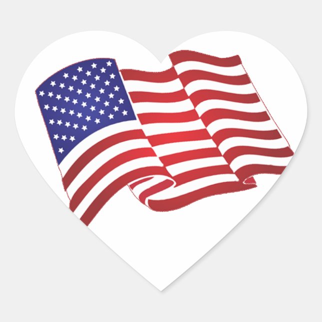 American Flag Stickers (Front)