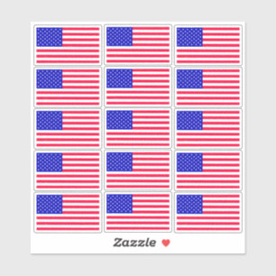 American Flag Stickers ,Patriotic Stickers, USA 