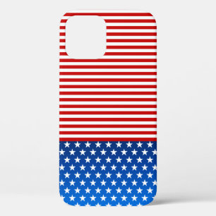 American flag stylised iPhone 12 case