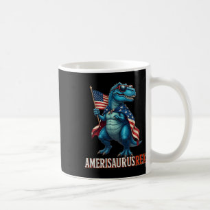 American Flag Sunflower 4th Of July Independence W Coffee Mug