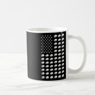 American Flag Sushi Food Usa Patriotism Patriot So Coffee Mug