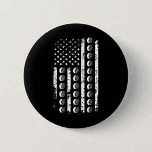 American Flag Sushi Food Usa Patriotism Patriot Ve 6 Cm Round Badge