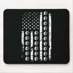 American Flag Sushi Food Usa Patriotism Patriot Ve Mouse Pad