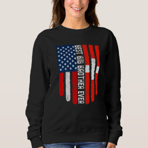 American Flag Switzerland Flag Best Big Brother Ev Sweatshirt
