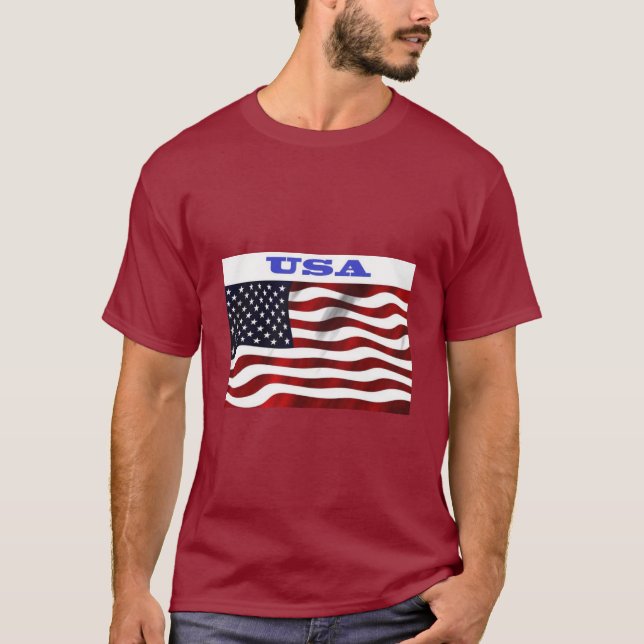 American flag T-Shirt (Front)
