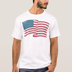 American flag T-shirt