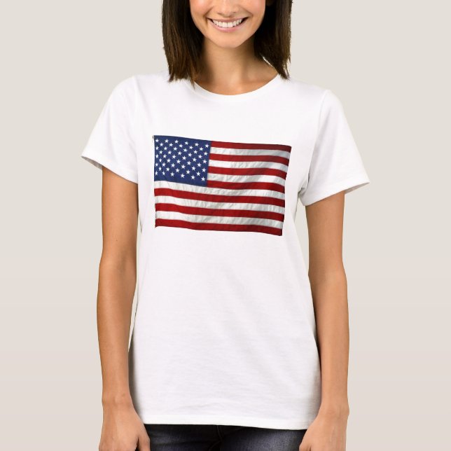 American Flag T Shirt (Front)
