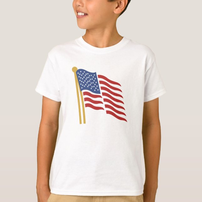 American  Flag t-shirt (Front)